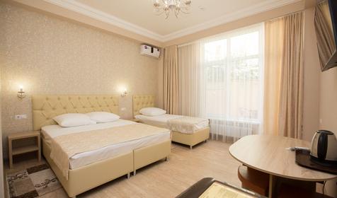 Трехместный комфорт с террасой (корпус 2)