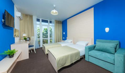 Двухместный. Отель "Морелето". Анапа.