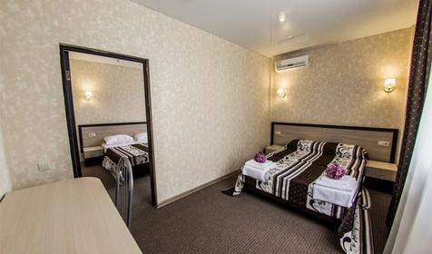  Семейный четырехместный. Отель Акварель, г. Анапа, пос. Витязево