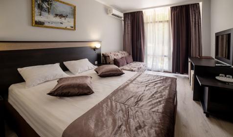 Двухместный стандарт. Ателика Гранд Оазис, Туапсе, Бжид, Бухта Инал