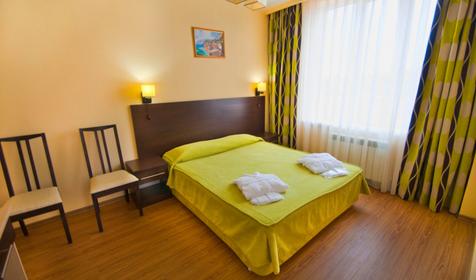 Двухкомнатный трехместный номер. Отель Ателика Гранд Меридиан, г. Анапа, п. Витязево