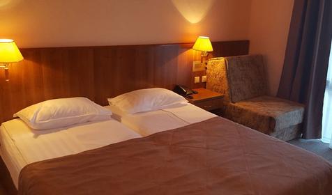 Стандарт одноместный 1 категории с балконом. Санаторий Берая Русь, Туапсинский р-он, п. Майский