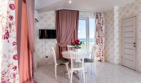 Люкс Розалин, апартаменты-студио с видом на море, 10 этаж