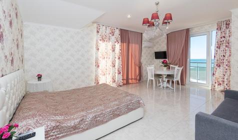 Люкс Розалин, апартаменты-студио с видом на море, 10 этаж