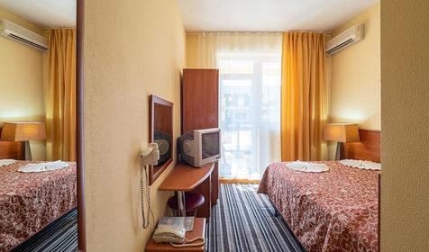 Эконом одноместный. Пансионат Шексна, Сочи, Лазаревский район, Вардане