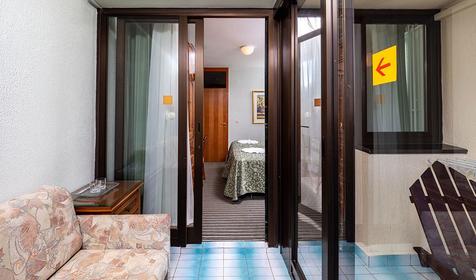  4-местный с балконом. Пансионат Шексна, Сочи, Вардане