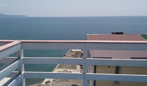 Четырёхместный номер "Студия" №7 с видом на море