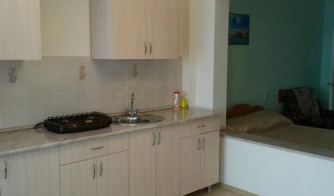 Студия №3 трехместная (вид на море)