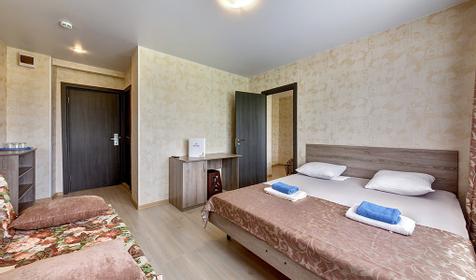  Семейный двухкомнатный четырехместный, Главный корпус, Orchestra Horizont Gelendzhik Resort (Оркестра Горизонт Геленджик Резорт)