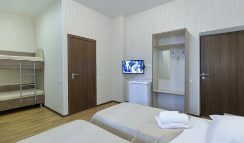 Четырехместный комфорт. Пансионат Аквамарин, Сочи, Хоста