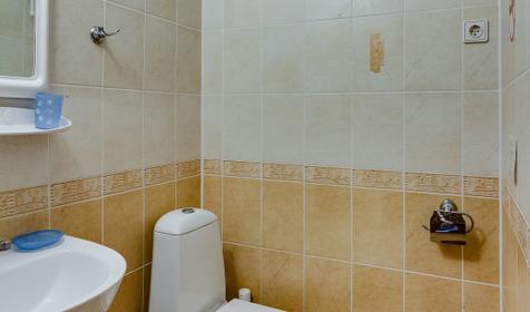 Санузел, 3 этаж. Гостевой дом Садовая 33, Геленджик