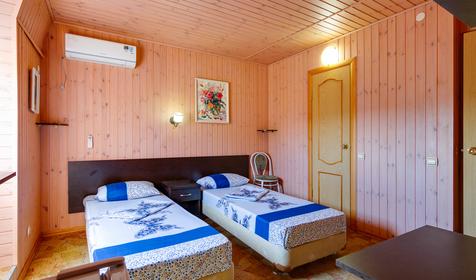 Двухместный без балкона 3-Т. Гостевой дом Садовая 33, Геленджик