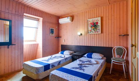 Двухместный без балкона 3-Т. Гостевой дом Садовая 33, Геленджик