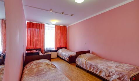 Эконом четырехместный. Пансионат Октябрь. Геленджик, Кабардинка