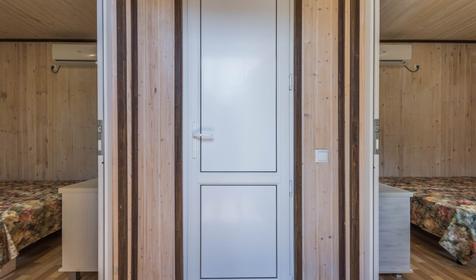 Домик двухкомнатный шестиместный