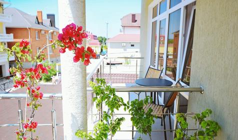 Двухместный с большим балконом