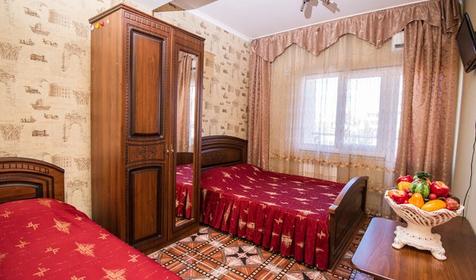 Стандарт четырехместный с балконом. Отель Замок (бывш. Идиллия). Сочи, Адлер