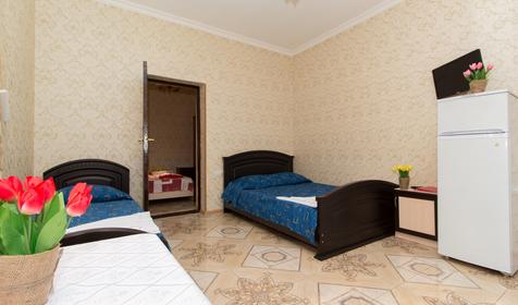 Стандарт шестиместный двухкомнатный. Отель Идиллия. Сочи, Адлер