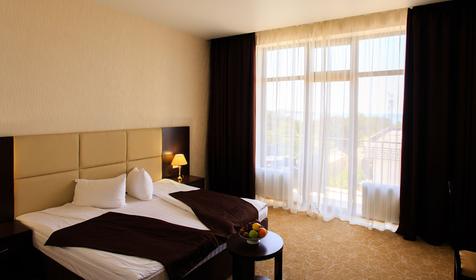 Стандарт двухместный (вид на море) с балконом. Отель California (Калифорния), Геленджик