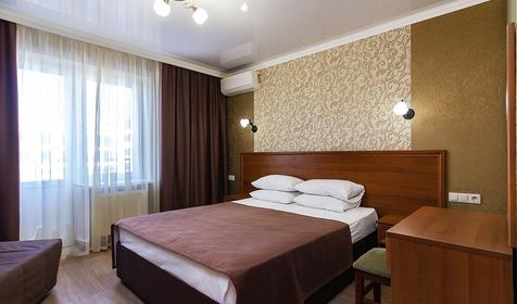 Стандарт плюс двухместный, вид на бассейн. Отель Мишель, Анапа