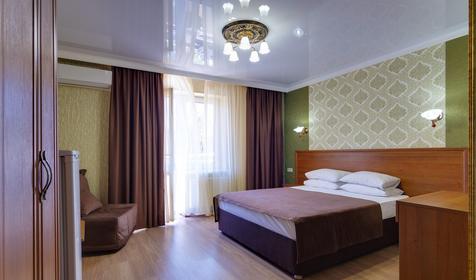 Стандарт плюс двухместный, вид на парк. Отель Мишель, Анапа