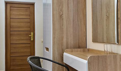 Стандарт трехместный однокомнатный. Отель Золотой фазан, Темрюк, Кучугуры