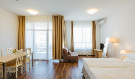 Студия двухместный с кухней, отель "Имеретинский - Морской Квартал", Сочи, Адлер