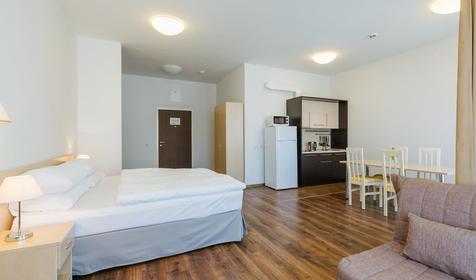 Студия двухместный с кухней, отель "Имеретинский - Морской Квартал", Сочи, Адлер