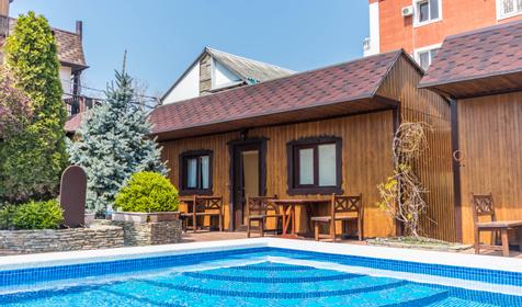 Домик двухкомнатный шестиместный