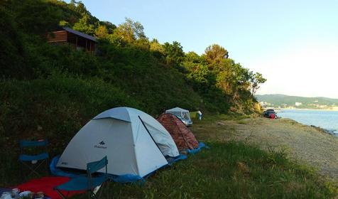 Автокемпинг 9-й километр, Туапсинский район, п. Джубга