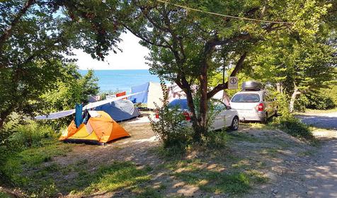 Автокемпинг 9-й километр, Туапсинский район, п. Джубга