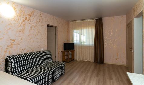 Двухкомнатный люкс с кухней-гостиной и балконом (вид на море)