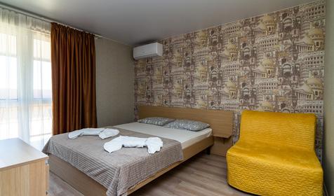 Трехместный полулюкс с балконом. Гостевой дом Жасмин, Сочи, Лоо