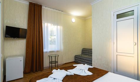 Четырехместный стандарт (вид на море)