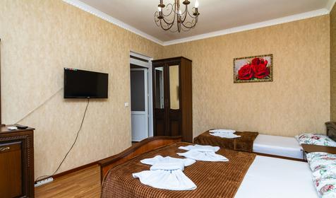 Четырехместный стандарт (вид на море)