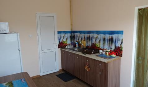 Двухкомнатный номер с кухней и стиральной машиной на 5 мест