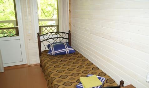 Двухместный номер в деревянном корпусе