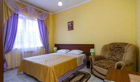 Двухместный номер евростандарт. Гостевой дом Аквамарин, г. Геленджик