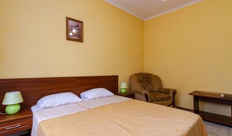 Двухместный номер евростандарт. Гостевой дом Аквамарин, г. Геленджик