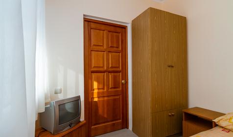 Одноместный стандарт эконом. Гостевой дом Солнечный берег, Анапа, Сукко