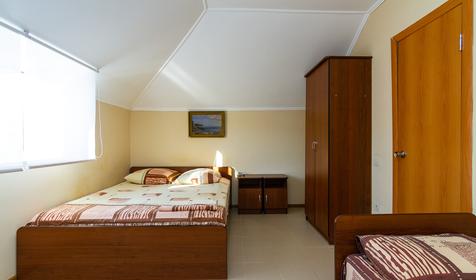 Трехместный стандарт. Гостевой дом Солнечный берег, Анапа, Сукко