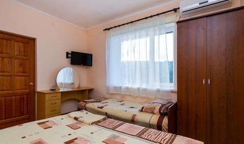 Трехместный стандарт. Гостевой дом Солнечный берег, Анапа, Сукко