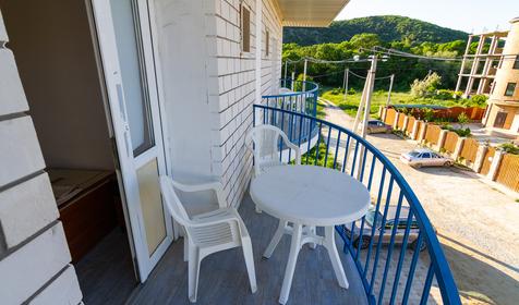 Четырехместный стандарт. Гостевой дом Солнечный берег, Анапа, Сукко