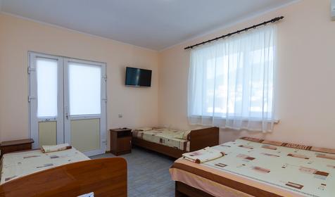 Четырехместный стандарт. Гостевой дом Солнечный берег, Анапа, Сукко