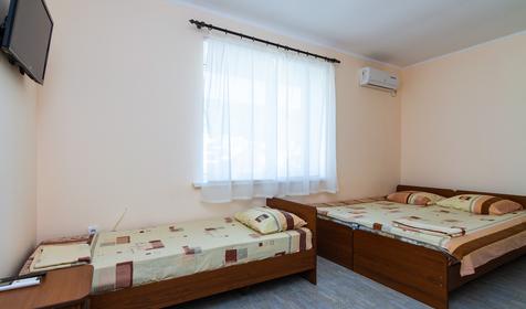 Четырехместный стандарт. Гостевой дом Солнечный берег, Анапа, Сукко