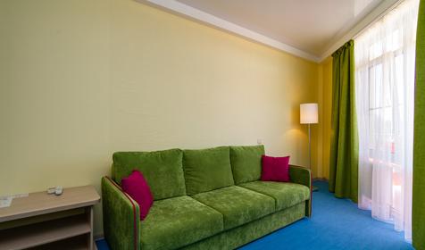 Двухкомнатный. Гостевой дом Позитив, Анапа, Витязево