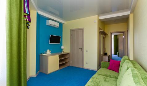 Двухкомнатный. Гостевой дом Позитив, Анапа, Витязево