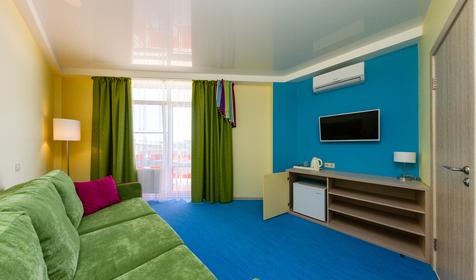 Двухкомнатный. Гостевой дом Позитив, Анапа, Витязево