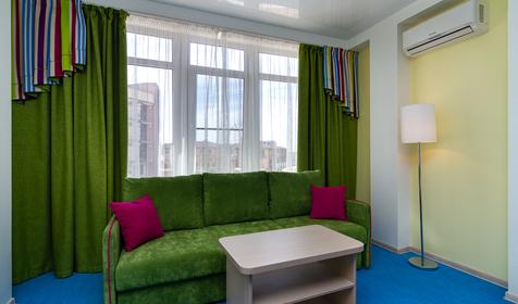 Четырехместный без балкона. Гостевой дом Позитив, Анапа, Витязево