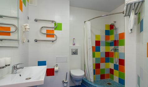 Четырехместный с балконом. Гостевой дом Позитив, Анапа, Витязево